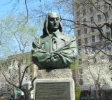 Blog 1a Peter Stuyvestant Bust at St. Mark’s Church in the Bowery
